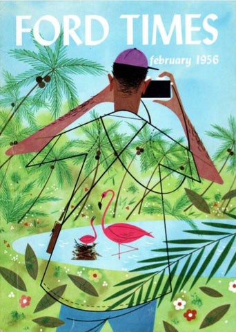 Charley Harper Ford Times Magazine 1956 February