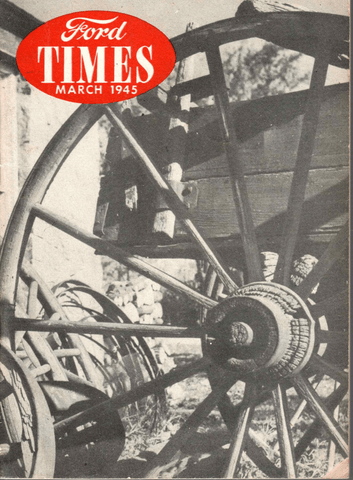 1945 March Ford Times Magazine