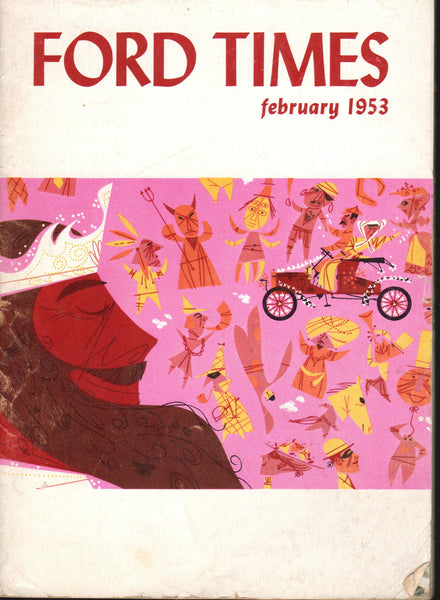 1953_02 February Ford Times Magazine - Charley Harper