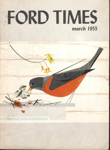 Charley Harper Ford Times Magazine 1955 March