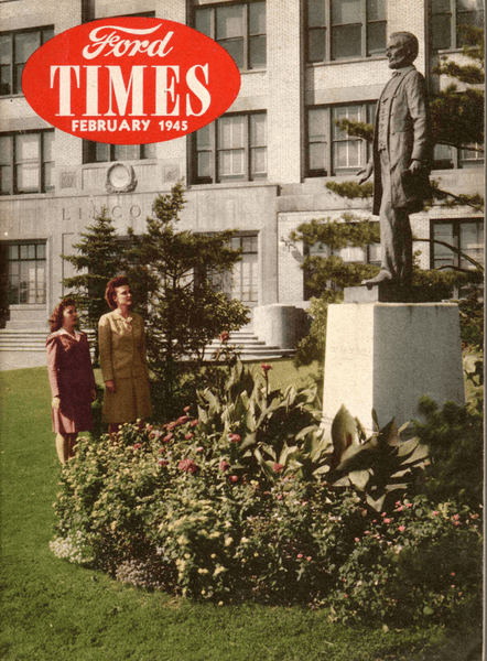 1945 February Ford Times Magazine