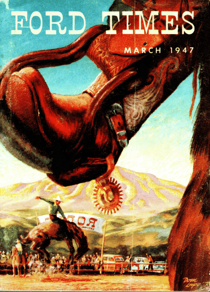1947 March Ford Times Magazine