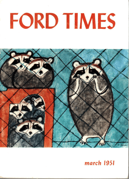 1951 March Ford Times Magazine