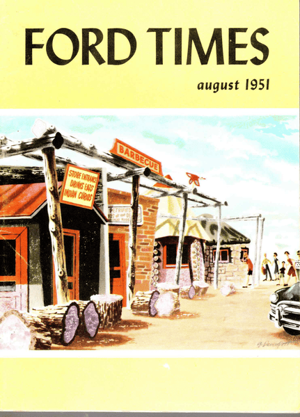 1951 August Ford Times Magazine