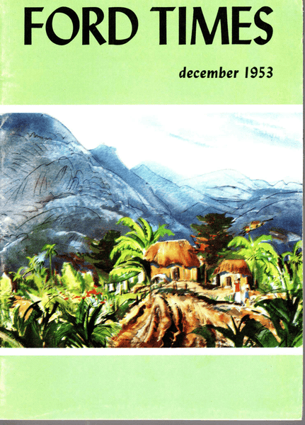 1953 December Ford Times Magazine