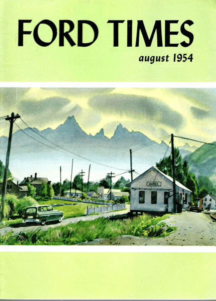 1954 August Ford Times Magazine