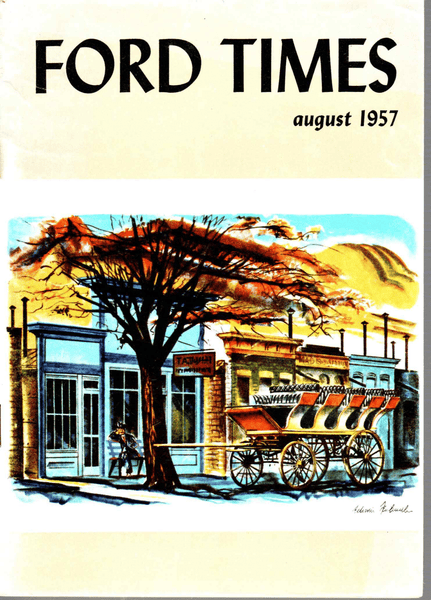 1957 August Ford Times Magazine