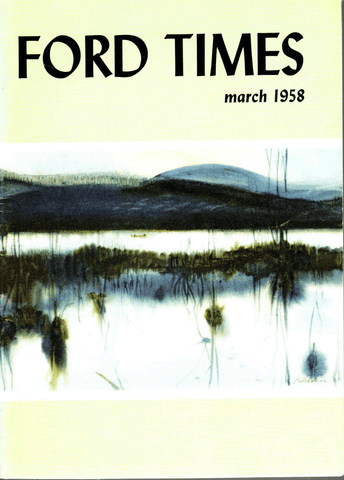 1958 March Ford Times Magazine