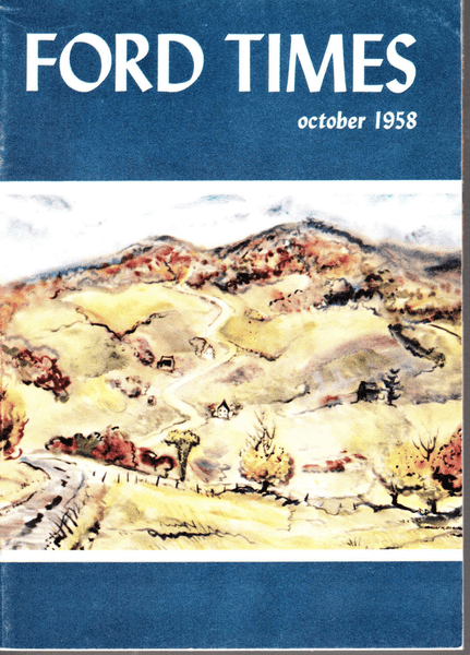 1958 October Ford Times Magazine