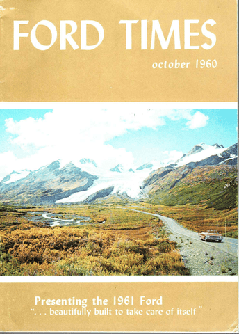 1960 October Ford Times Magazine