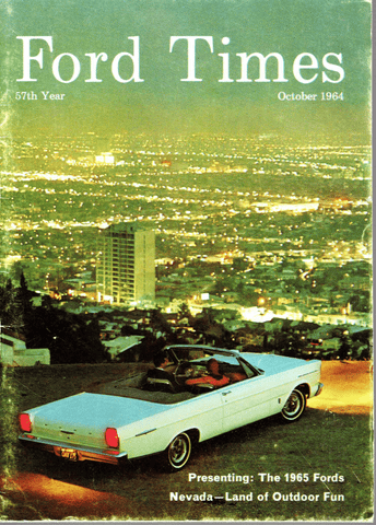 1964 October Ford Times Magazine