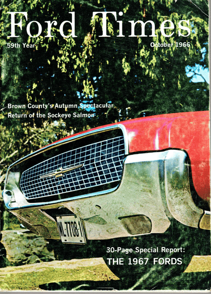 1966 October Ford Times Magazine