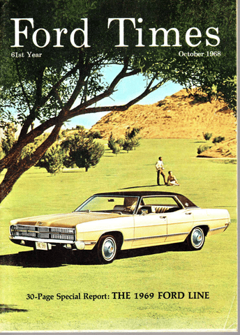 1968 October Ford Times Magazine