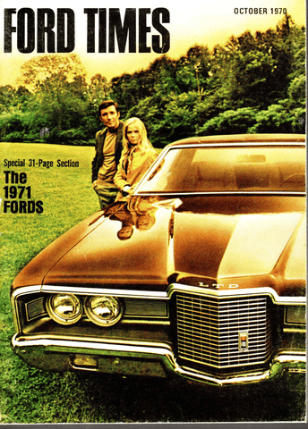 1970 October Ford Times Magazine