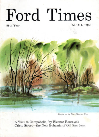 1963_04 April Ford Times Magazine - Charley Harper