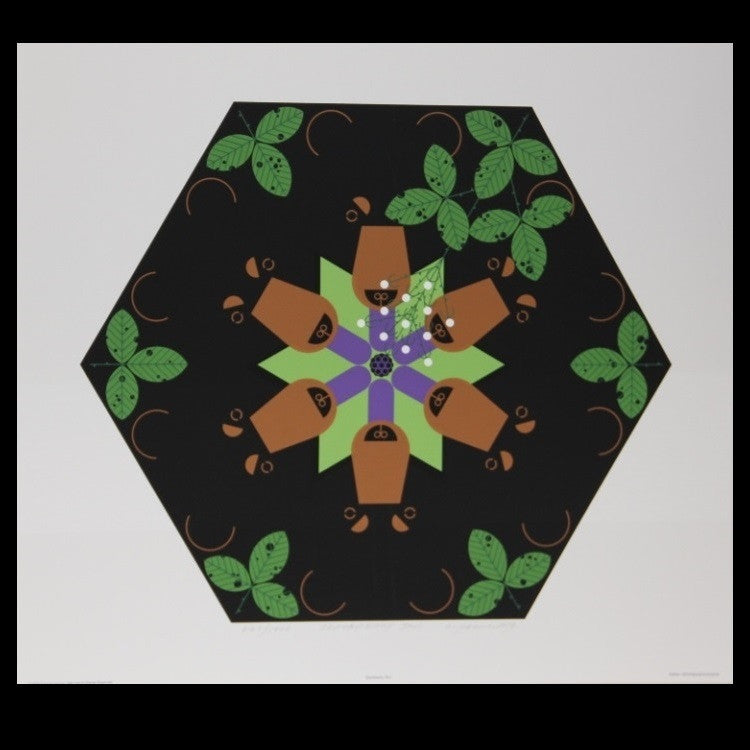チャーリー・ハーパー　Charley Harper Charley Harper Serigraph Print Cornprone (Signed/Numbered