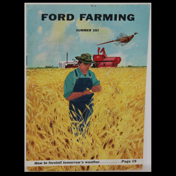 Charley Harper Ford Farming Summer 1957