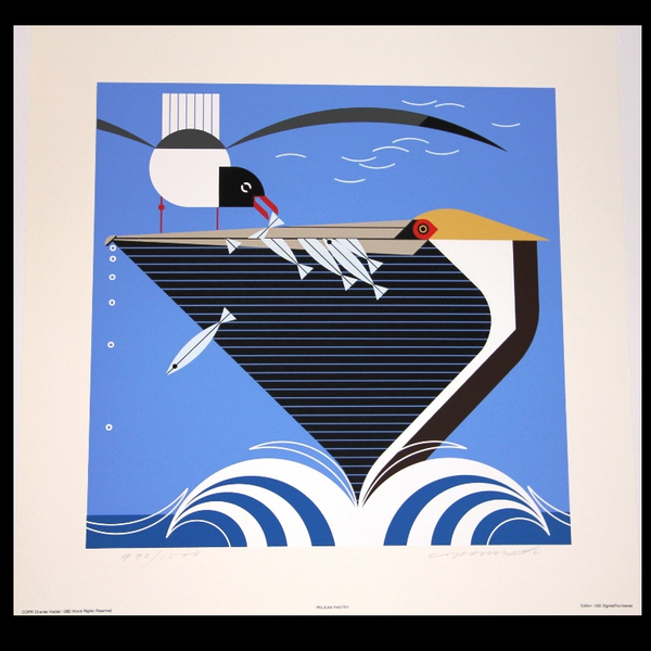 Pelican Pantry (Signed/Numbered) Charley Harper