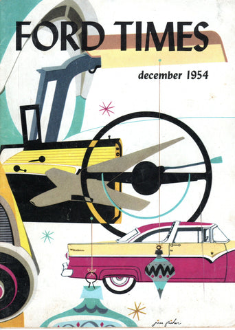 Charley Harper Ford Times Magazine 1954 December