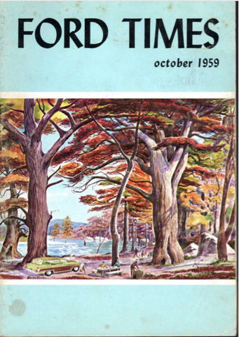 Charley Harper Ford Times Magazine 1959 October